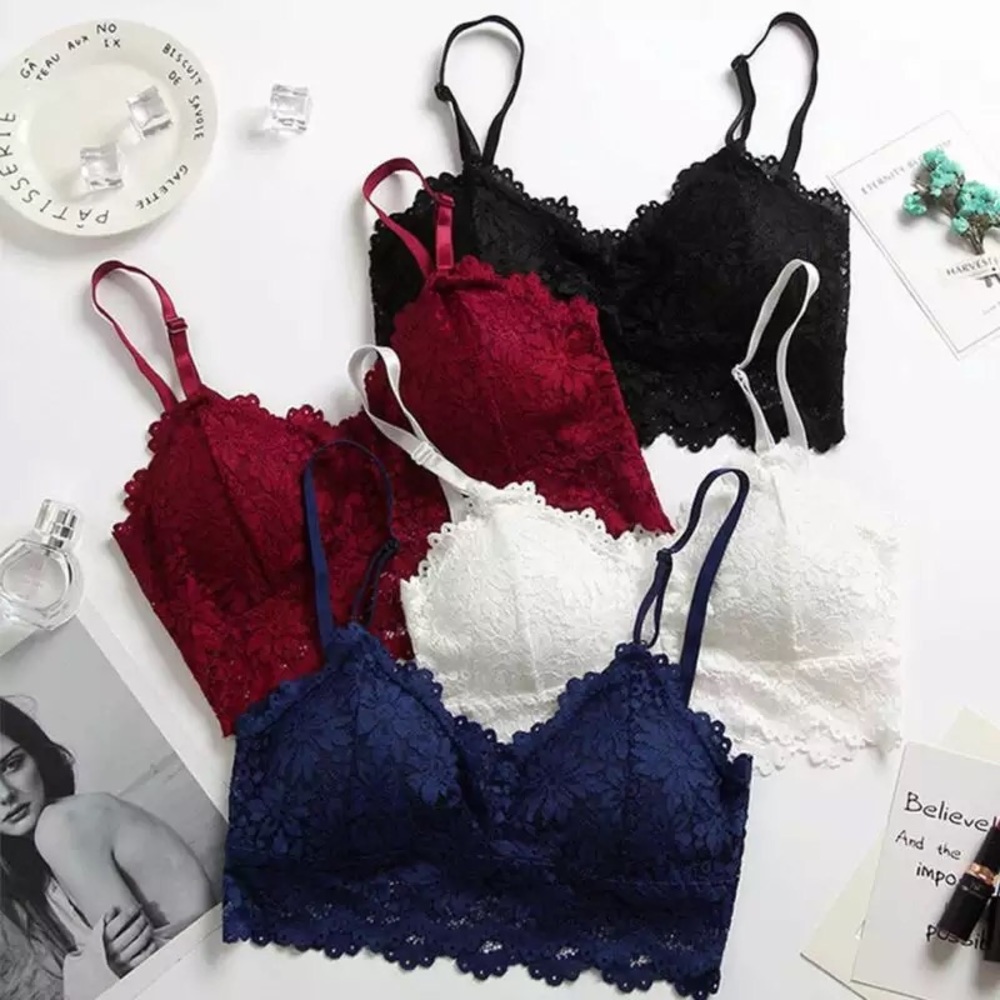 2 for $30! Lace bralette (AA-C Cup)